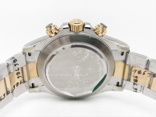 Daytona 126503 YG/SS Wht/Stk FF A7750 Mod