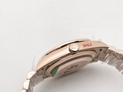 DayDate 40mm 904L B.Dia RG/RG Brwn/B.Dia GMF A2836