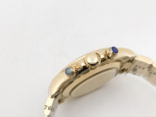 Daytona 126508 YG/YG Wht/Stk FF A7750 Mod