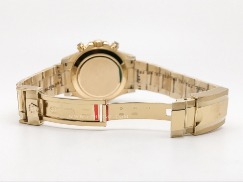 Daytona 126508 YG/YG Wht/Stk FF A7750 Mod