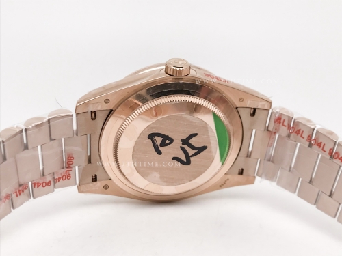 DayDate 40mm 904L B.Dia RG/RG Grn/Rm GMF A2836