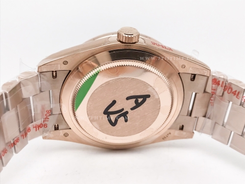 DayDate 40mm 904L B.Dia RG/RG Brwn/Rm GMF A2836