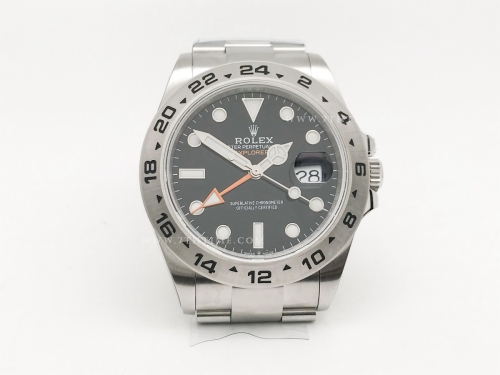 Explorer II 226570 SS/SS Blk QF SH3285-2 CHS