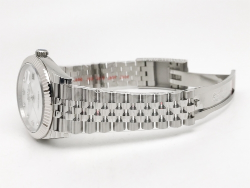 DJ2 41mm 126334 Jub Flt 904L SS/SS M-Wht/Dia EWE A3235