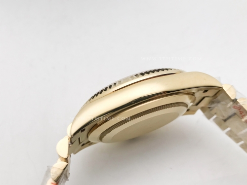 DayDate 40mm 228238 904L Flt Wt YG/YG Gold/Dia KF VR3255