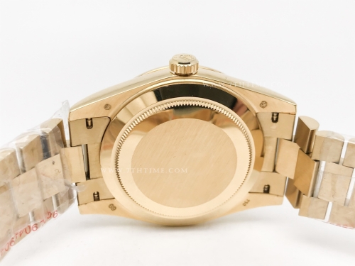 DayDate 40mm 228238 904L Flt Wt YG/YG Gold/Dia KF VR3255