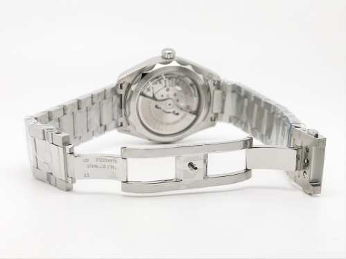 Aqua Terra 41mm SS/SS Green Teak JVS A8900