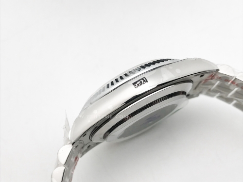 DayDate 40mm 904L Flt SS/SS Silv/Stk GMF VR3255