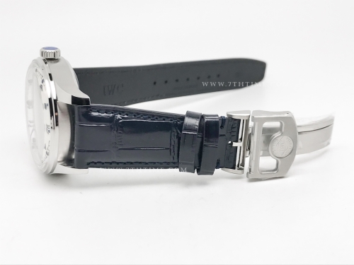 Portugieser Auto 7 Days IW500703 SS/LE Wht/B-Num APSF A52010