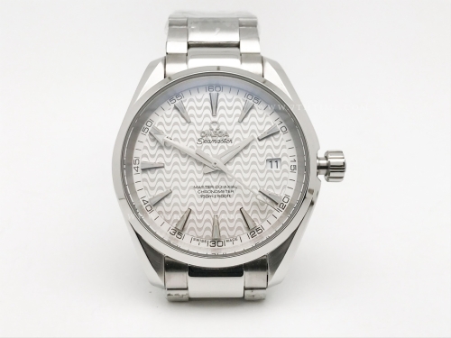 Aqua Terra 40mm SS/SS White Wavy JVS A8500