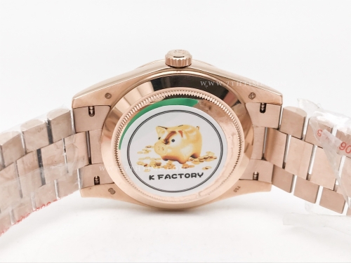 DayDate 40mm 228235 904L Flt Wt RG/RG R-Gold/Dia KF VR3255