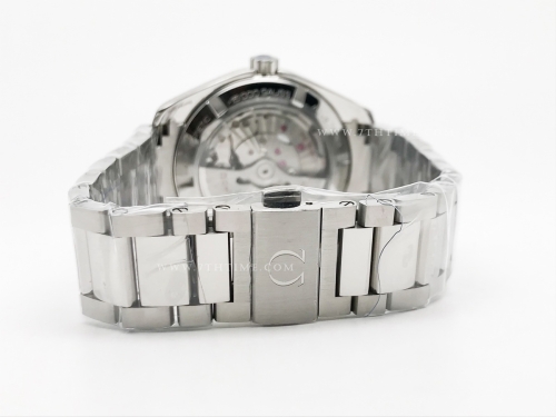 Aqua Terra 40mm SS/SS Wht Stripe/Blue JVS A8500