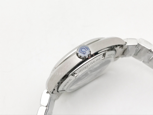 Aqua Terra 40mm SS/SS Blue Wavy/Gold JVS A8500