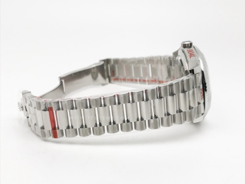 DayDate 40mm 904L Flt SS/SS Grn/Ara GMF VR3255