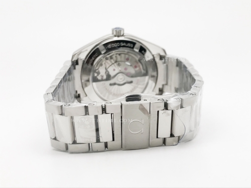 Aqua Terra 40mm SS/SS Blue Wavy/Gold JVS A8500