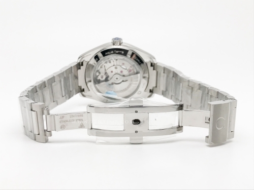 Aqua Terra 40mm SS/SS Blue Stripe JVS A8500