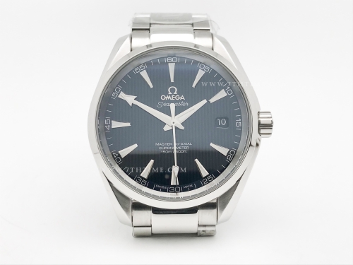 Aqua Terra 40mm SS/SS Black Stripe JVS A8500