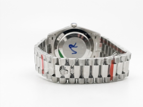 DayDate 40mm 904L Flt SS/SS Met/Dia GMF VR3255