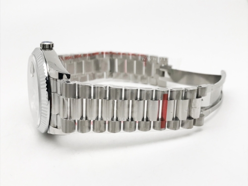 DayDate 40mm 904L Flt SS/SS Blk/Dia GMF VR3255