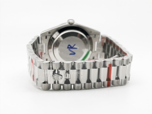 DayDate 40mm 904L Flt SS/SS Blk/Dia GMF VR3255