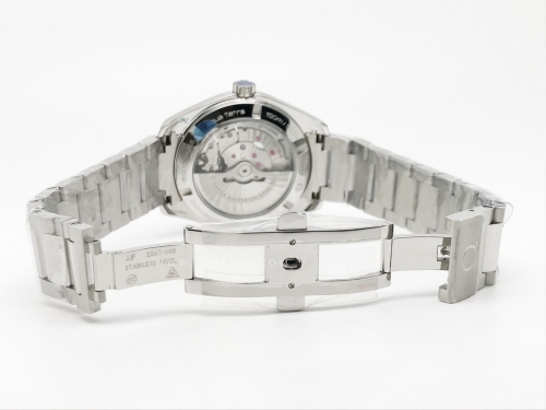 Aqua Terra 2015 41mm SS/SS S-Wht/RG JVS A8508