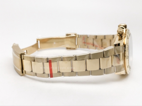 Daytona 116508 Wt YG/YG Grn/Stk SWF V2 SH4130