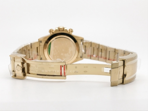 Daytona 116508 Wt YG/YG Grn/Stk SWF V2 SH4130