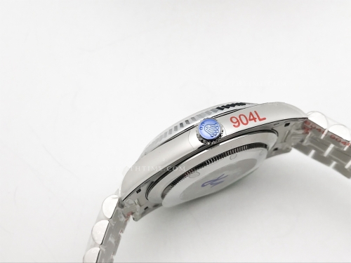 DayDate 40mm 904L Flt SS/SS M-Wht/Dia GMF VR3255