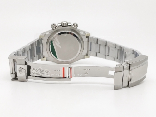 Daytona 126500 904L SS/SS White/Stk EWE A4131