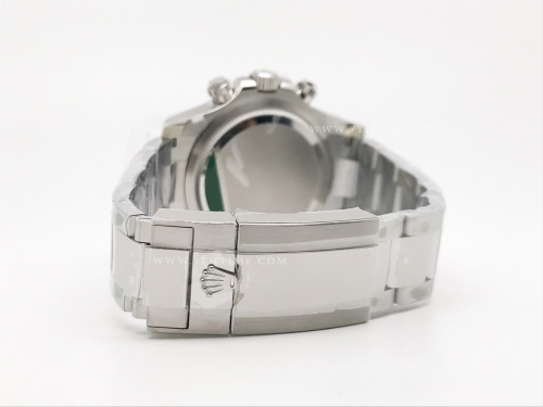 Daytona 126500 904L SS/SS White/Stk EWE A4131