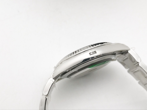 DJ2 41mm 126334 Oys Flt 904L SS/SS Grn/Stk EWE A3235