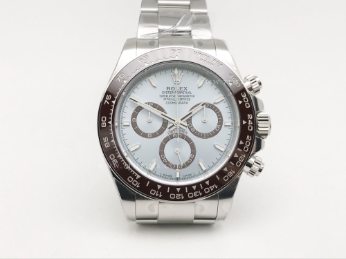 Daytona 126506 904L Brn CER/SS I-Blu/Stk EWE A4131