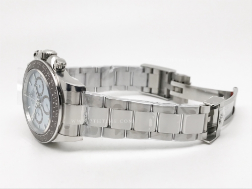 Daytona 126506 904L Brn CER/SS I-Blu/Stk EWE A4131