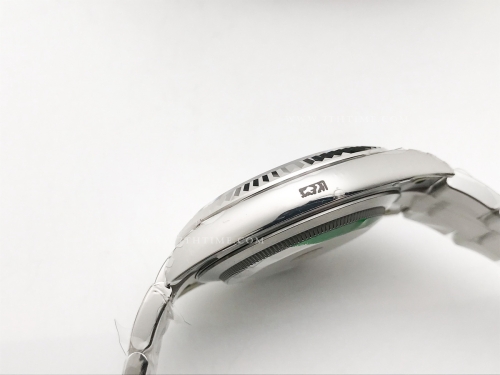 DJ2 41mm 126334 Oys Flt 904L SS/SS Gry/Stk EWE A3235