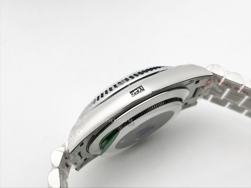 DayDate 40mm 904L Flt SS/SS Silv/Rm GMF VR3255