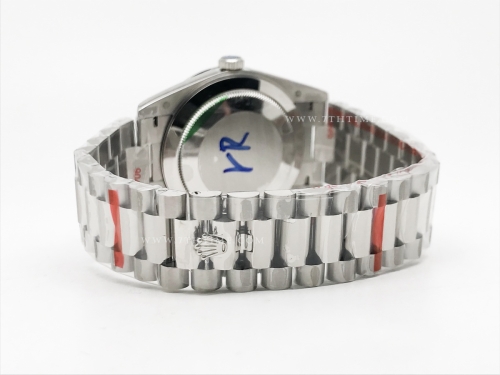 DayDate 40mm 904L Flt SS/SS I-Blue/Rm/Stk GMF VR3255