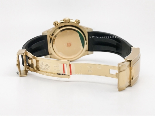 Daytona 126518LN 904L YG/RU Gold/Blk/Stk EWE A4131