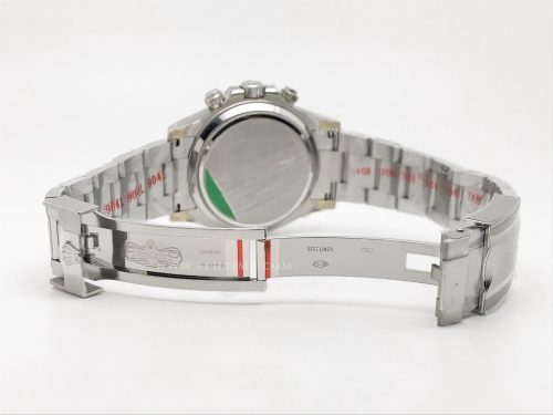 Daytona 126500 904L SS/SS Black/Stk APF DD4801