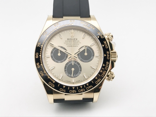 Daytona 126518LN 904L YG/RU Black/Stk APF DD4801