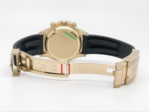 Daytona 126518LN 904L YG/RU Black/Stk APF DD4801