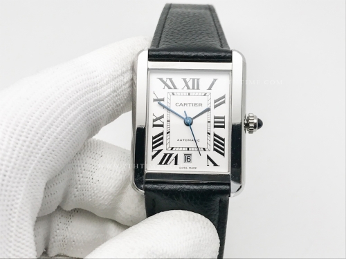 Cartier Tank Solo XL SS/LE White AF Miyota 9015