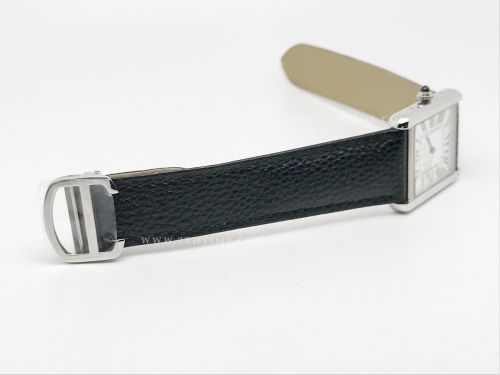 Cartier Tank Solo Large SS/LE Wht AF Swiss Qtz