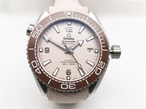 Planet Ocean 43.5mm Brz Cer SS/RU Beige VSF A8900