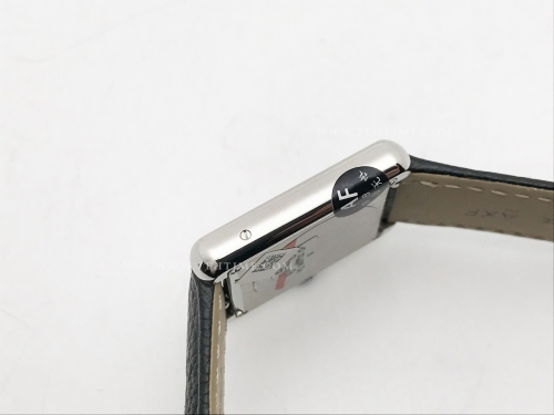 Cartier Tank Solo Small Dia SS/LE Wht AF Swiss Qtz