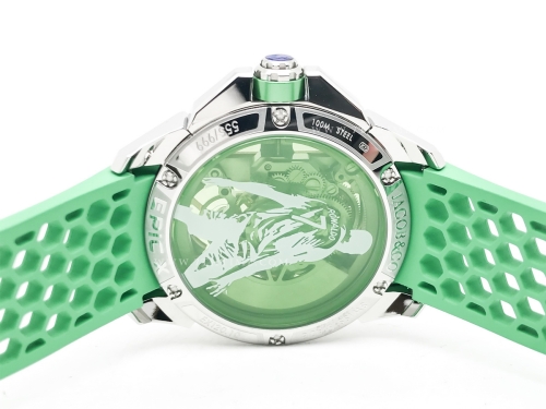 Jacob & Co CR7 Epic X SS/RU Green TWF JR2301