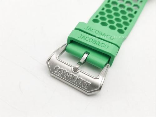 Jacob & Co CR7 Epic X Dia SS/RU Green TWF JR2301