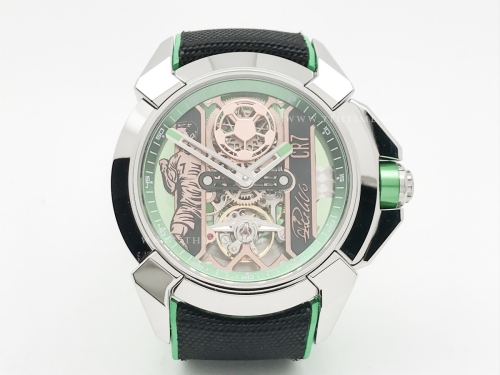 Jacob & Co CR7 Epic X SS/NY/RU Green TWF JR2301