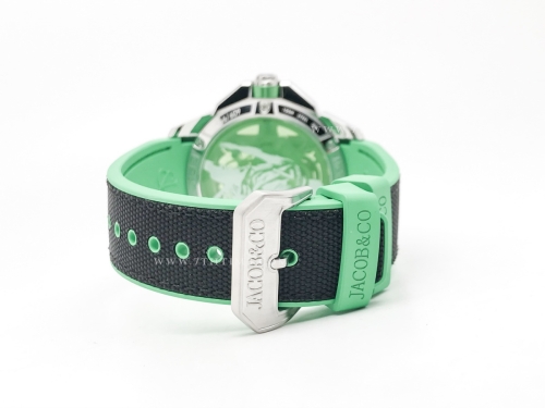 Jacob & Co CR7 Epic X SS/NY/RU Green TWF JR2301