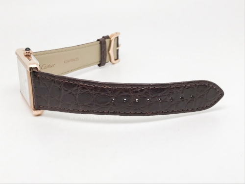 Cartier Tank Solo XL Dia RG/LE White AF Miyota 9015