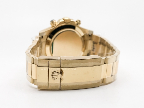 Daytona 126508 YG/YG Blk/Stk FF A7750